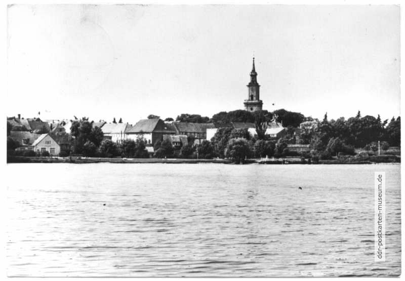 Stadtsee mit Blick auf die Stadt - 1971