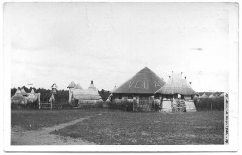 Kinderferienlager "Neu Afrika" bei Templin - 1958