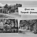 Gruss vom Tierpark Grimmen - 1964