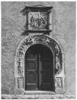 Eingang zur Schloßkapelle - 1973