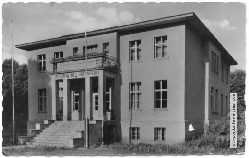 Internat der Oberschule - 1957