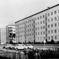 Trabis in Ludwigsfelde, Friedrich-Engels-Straße - 1976