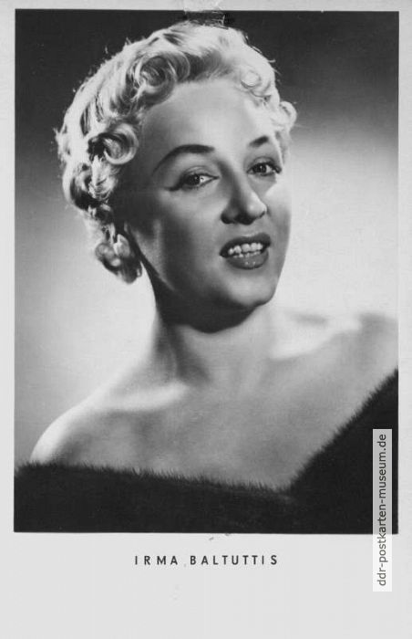 Irma Baltuttis - 1956