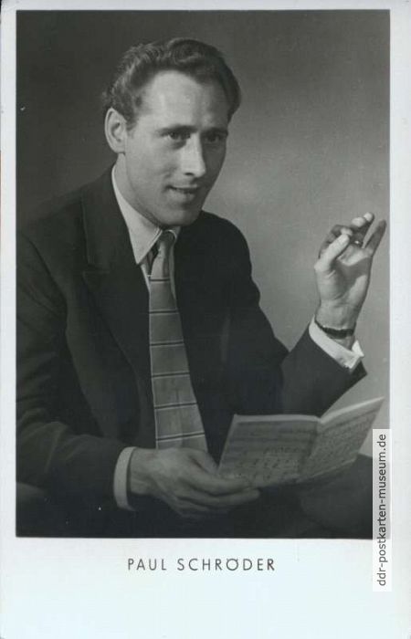 Paul Schröder - 1956
