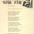 "Ballade vom Jim", Song von Fred Frohberg / Nier
