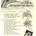 "Ein schöner Traum von Hawai", Walzer von Sonja Siewert & Herbert Klein / Koll / Kretzschmar