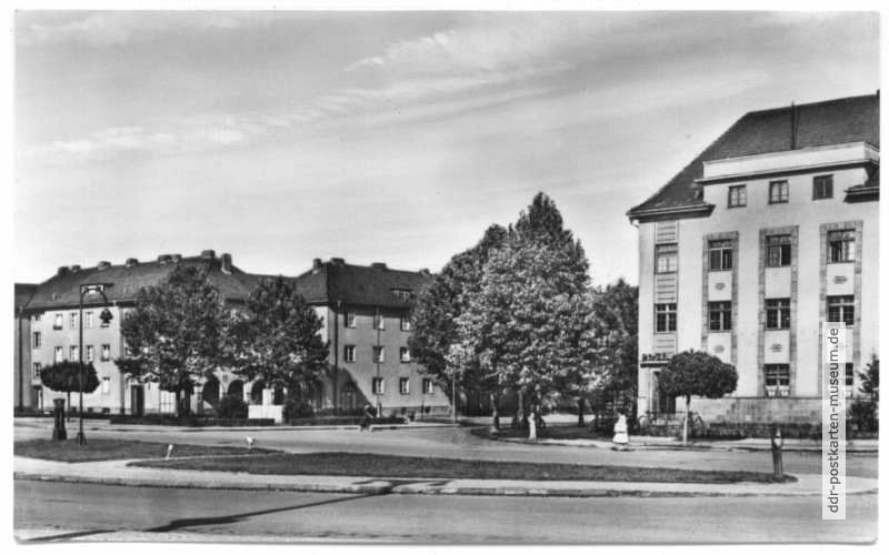 Poststraße mit Postamt - 1959