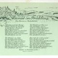 Titel "Heimat im Frühling" von Hermann Michelfelder - 1955