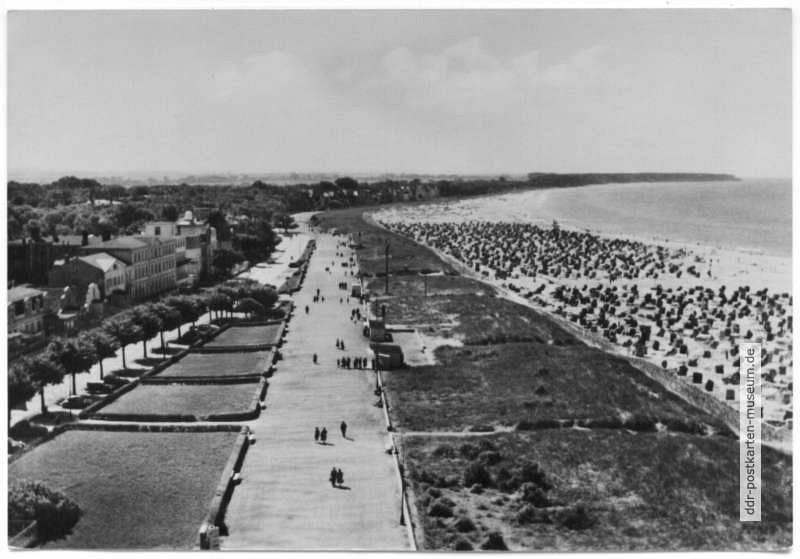 Strand und Seepromenade (Westliche Richtung) - 1963