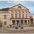 Weimarer National-Theater mit Goethe-Schiller-Denkmal - 1963