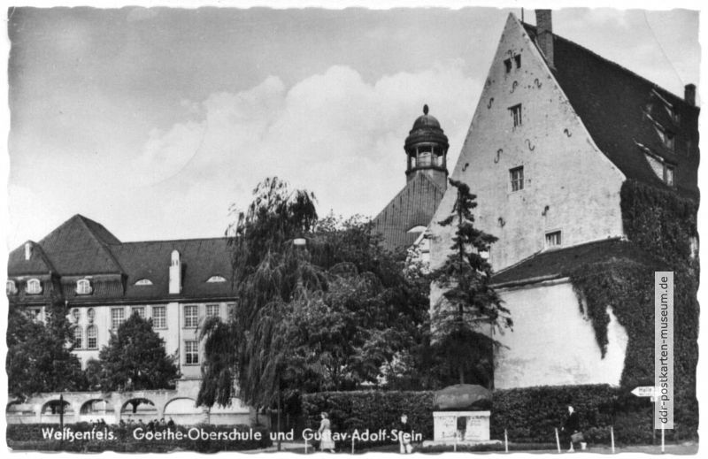 Goethe-Oberschule und Gustav-Adolf-Stein - 1956
