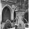 Brunnen im ehemaligen Klosterhof - 1957