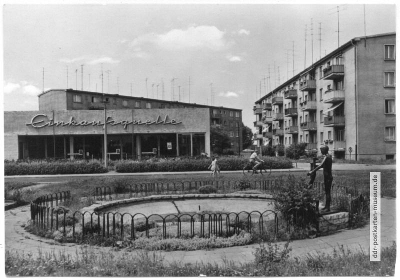 Weißenfels-Nord, Einkaufsquelle Georg-Stöber-Straße - 1969