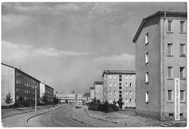 Neubauten im Wohnkomplex I, Humboldtstraße - 1979