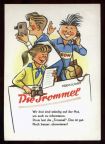 Werbekarte für Abonnement der Jugendzeitung "Die Trommel" - 1961