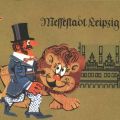 Werbepostkarte Nr. 6214 der Messestadt Leipzig - 1968
