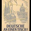 Propaganda-Postkarte für II. Deutschen Nationalkongreß in Berlin - 1954