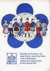 Werbekarte für Ausstellung zu den X. Weltfestspielen 1973