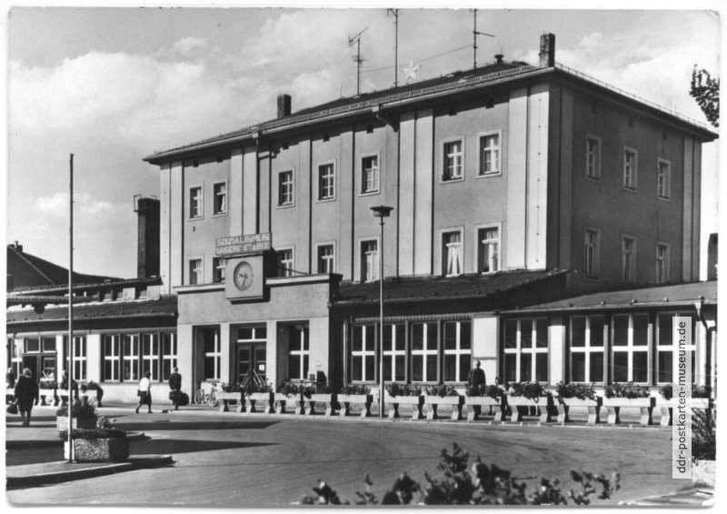 Bahnhof Werdau - 1978
