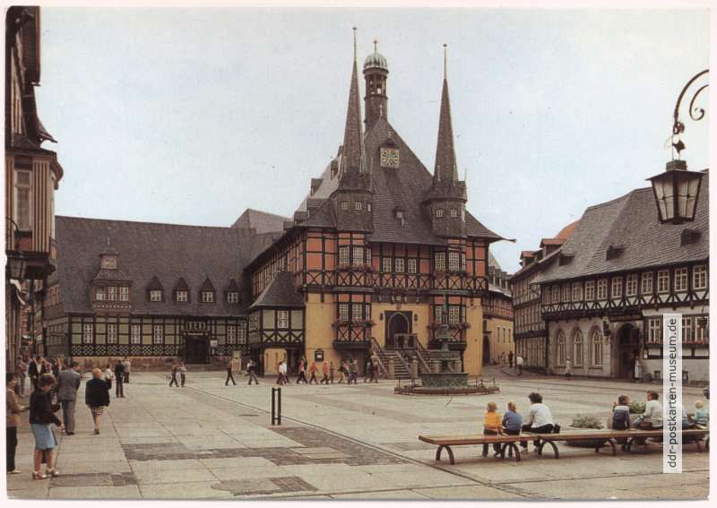 Rathaus Wernigerode - 1985