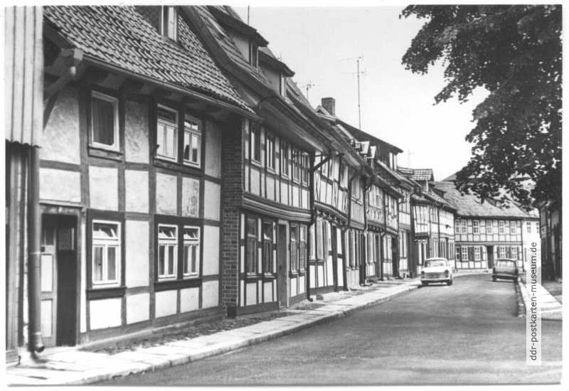 Fachwerkhäuser in der Hinterstraße - 1979