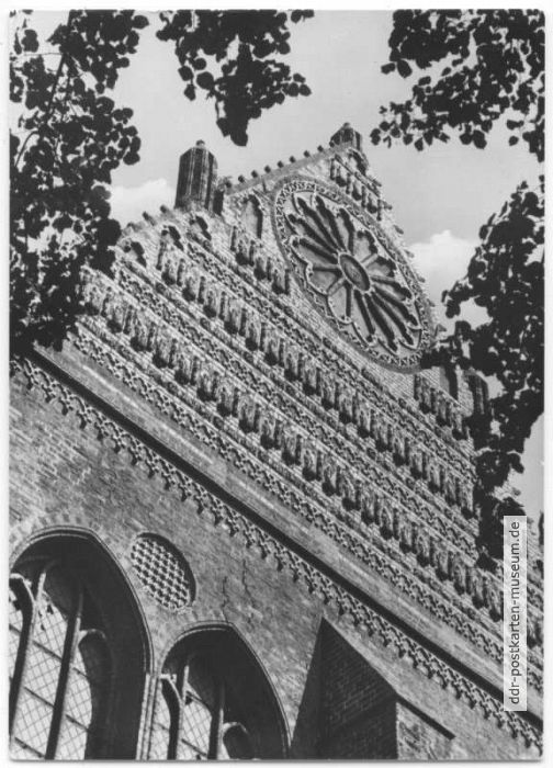 Südgiebel der Nikolaikirche - 1983
