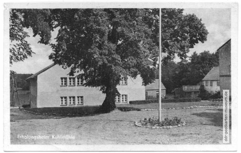 Erholungsheim Kuhlmühle bei Wittstock - 1961