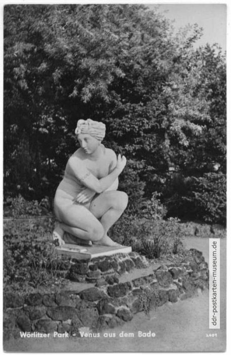 Wörlitzer Park, Venus aus dem Bade - 1961