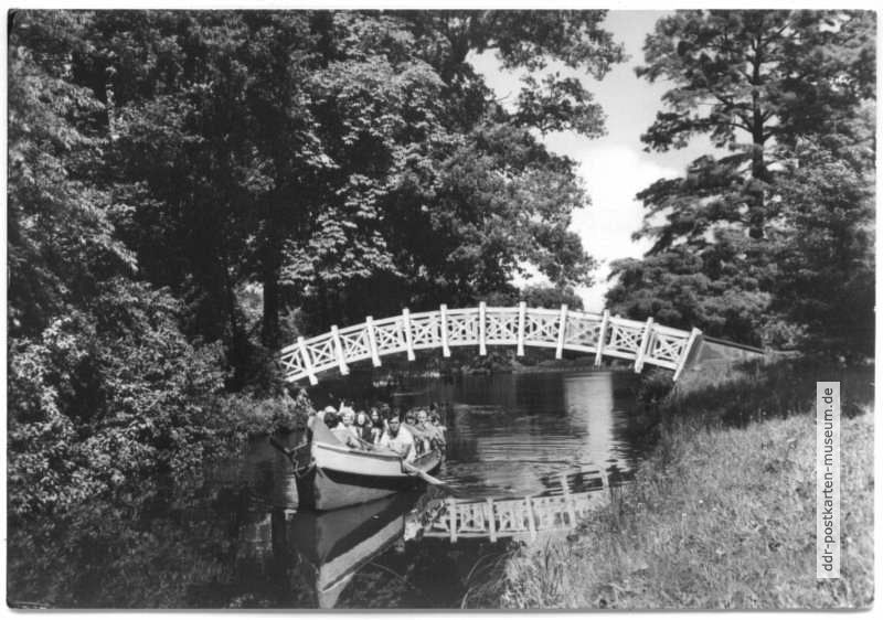 Landschaftspark Wörlitz, Stufenbrücke (Weiße Brücke) - 1982