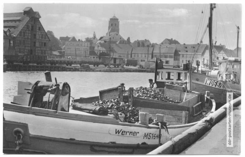Im Wolgaster Hafen - 1959