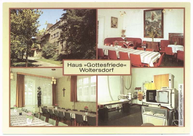Evangelisches Krankenhaus "Gottesfriede", Andachstraum, Röntgenabteilung - 1988