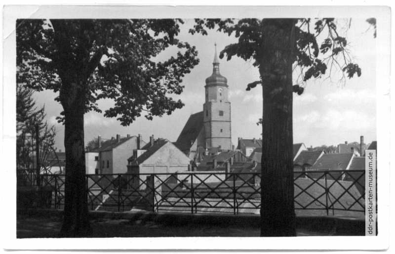 Blick zur Wenceslaikirche - 1955
