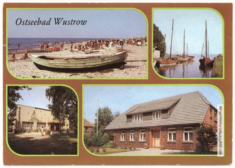 Strand, Seglerhafen, Ferienheim "Birkenhof", Rat der Gemeinde - 1986