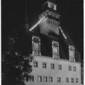 Rathaus bei Nacht - 1976