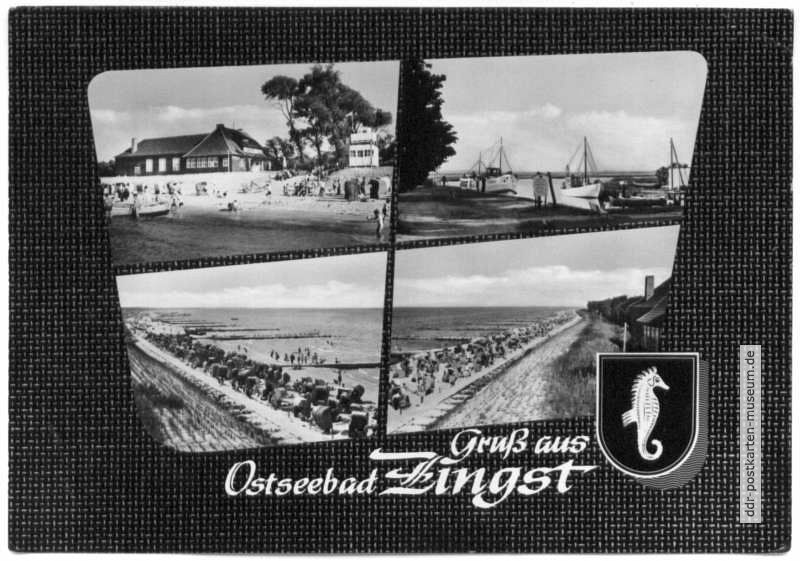 Gruß aus Ostseebad Zingst - 1964