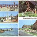 Strandgymnastik, Hafen am Zingststrom, Fischerstrand, Glockenstuhl, Rat der Gemeinde - 1978 