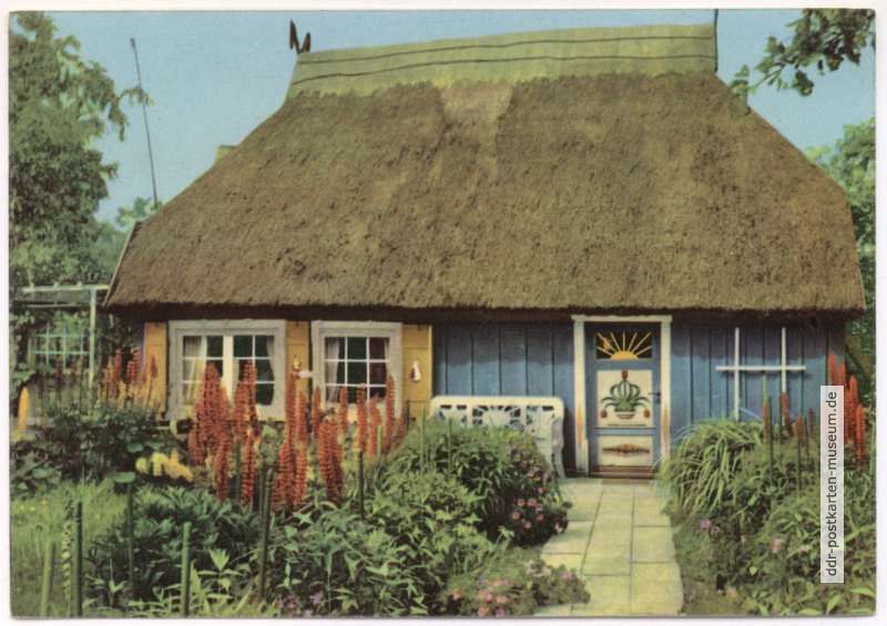 Typisches Haus auf dem Darß - 1962