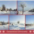 Ostseebad Zinnowitz im Winter - 1987