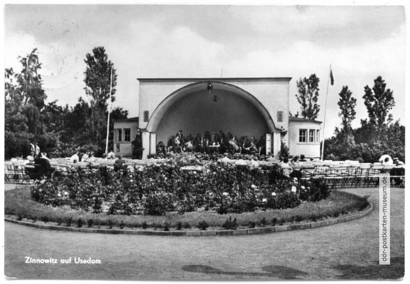 Konzertpavillon an der Strandpromenade - 1965