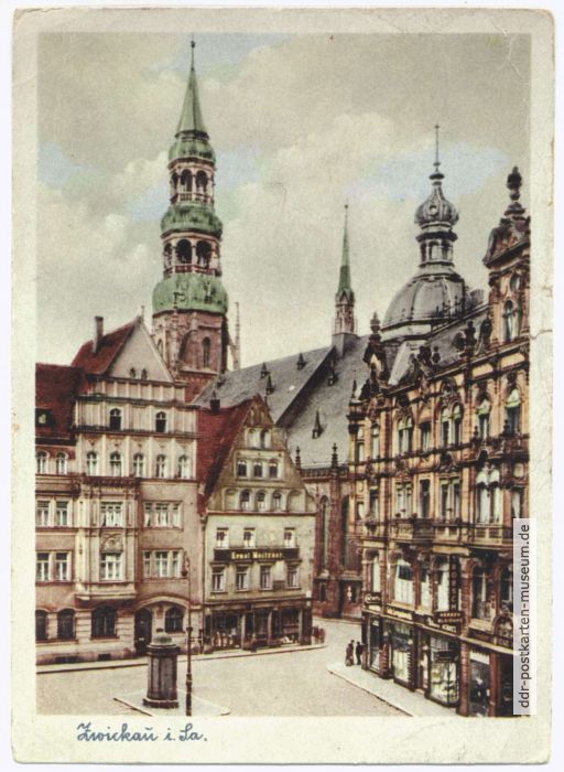 Hauptmarkt, Dom St. Marien - 1951