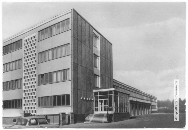 Neue Feurwache des VPK, Crimmitschauer Straße - 1973